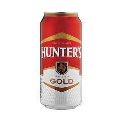 HUNTERS GOLD CANS 440ml (24)