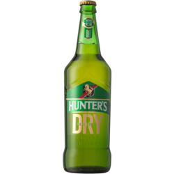 HUNTERS DRY 660ml & CRATE (12)