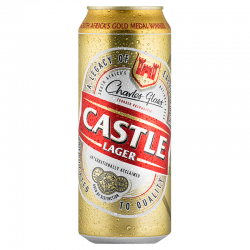 CASTLE LAGER 330ML CANS (24)